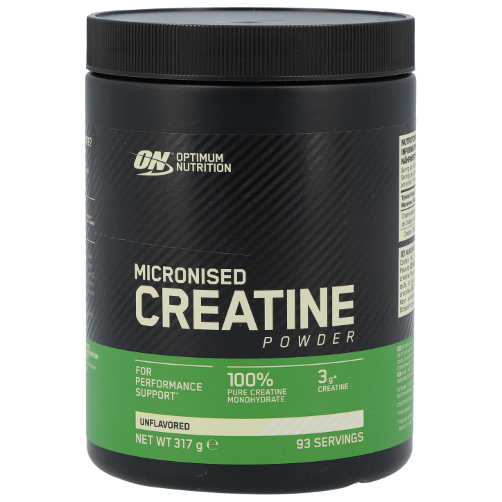 Micronized creatine